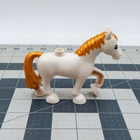 Lego Duplo Disney Princess Cinderellas Carriage Set #6153 Replacement Horse 2012 - Picture 3 of 7